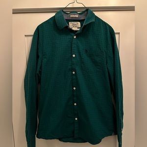 Original Penguin Heritage Slim Fit Botton Down Shirt, Size L